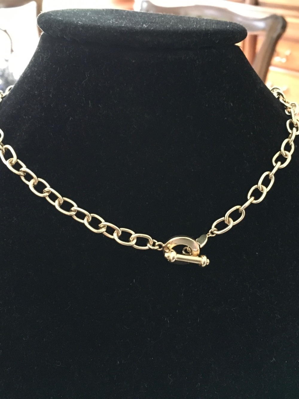 Carolee Sterling Silver Chain Link Necklace
